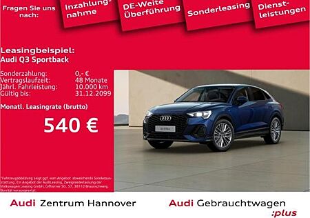 Audi Q3 Sportback 45 TFSIe AHK Kamera ACC virtual