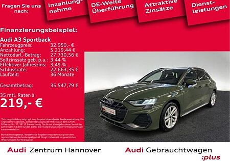 Audi A3 Sportback S line 30 TFSI Kamera virtual ACC Navi