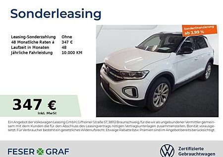 VW T-Roc Volkswagen Style 1.5 TSI DSG Navi AHK LED DigiCockpit