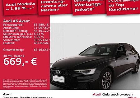 Audi A6 Avant 45 TFSI S-TRO*S-LINE*QU*MATRIX*PANO*AHK