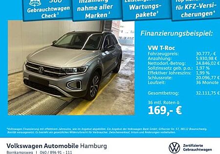 VW T-Roc Volkswagen 1.5 TSI Style DSG Navi AHK LED Kamera