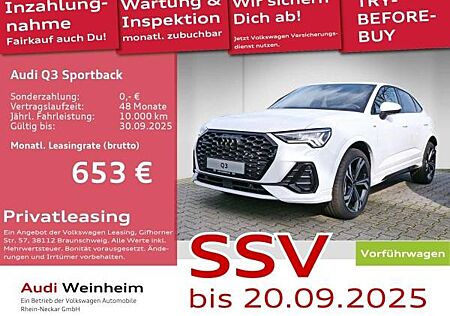 Audi Q3 40 TFSI quattro S line Matrix LED K