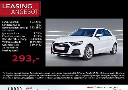 Audi A1 Sportback 30 TFSI LED virtual NAVI Advanced