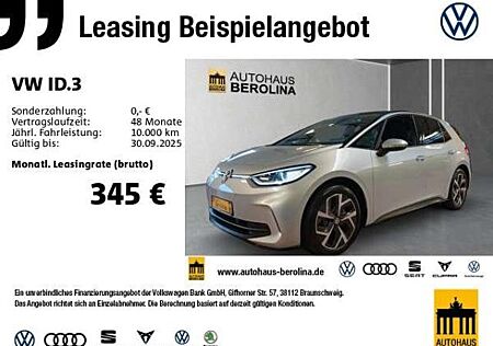 VW ID.3 Volkswagen Pro *PANO*R-KAM*NAVI*19"*ACC*
