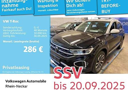 VW T-Roc Volkswagen 1.5 TSI Style DSG navi AHK LED uvm