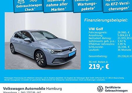 VW Golf Volkswagen VIII 1.5 eTSI DSG Move KAMERA/LED/NAVI/ACC