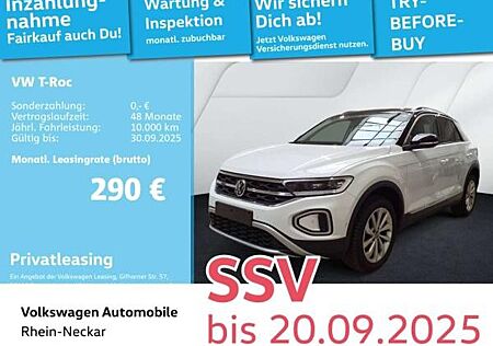 VW T-Roc Volkswagen 1.5 TSI Style DSG Navi AHK LED uvm