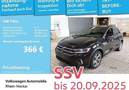 VW T-Roc Volkswagen 1.5 TSI R-Line DSG Navi Kamera LED Plus uv
