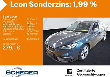 Seat Leon Sportstourer FR 1.5 TSI DSG Navi SHZ PDC Ma