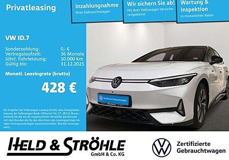 VW ID.7 Volkswagen GTX 250kW AHK HUD MATRIX WÄPU 360°KAM