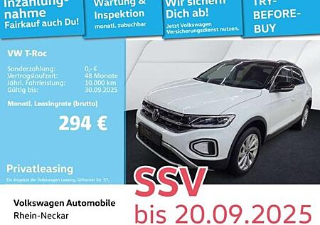 VW T-Roc Volkswagen 1.5 TSI Style DSG Navi AHK LED uvm