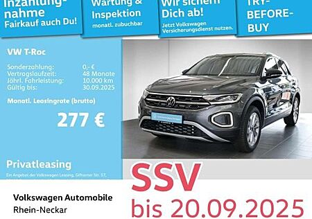VW T-Roc Volkswagen 1.5 TSI Style DSG Navi AHK LED uvm