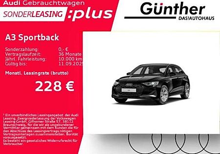 Audi A3 30 TFSI+WINTERRÄDER+RÜCKFAHRKAMERA+
