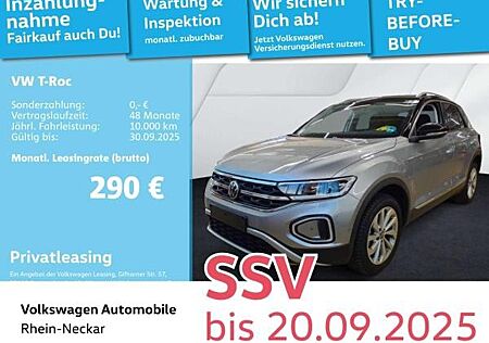 VW T-Roc Volkswagen 1.5 TSI Style DSG Navi AHK LED uvm