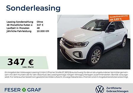 VW T-Roc Volkswagen Style 1.5 TSI DSG Navi AHK LED DigiCockpit