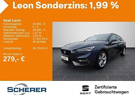 Seat Leon Sportstourer FR 1.5 TSI DSG Navi SHZ PDC Ma