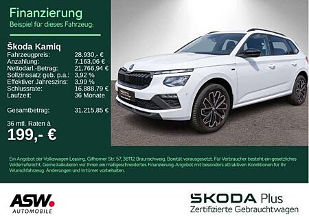 Skoda Kamiq Selection 1.5 TSI DSG LED Navi RFK ACC AHK
