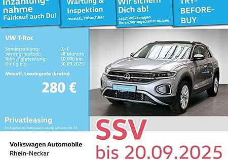 VW T-Roc Volkswagen 1.5 TSI Style DSG Navi AHK LED uvm