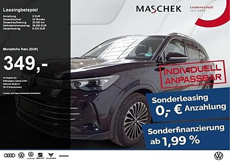 VW Tiguan Volkswagen Elegance 1.5 eTSI Navi AHK GRA PDC Sitzh. Leder