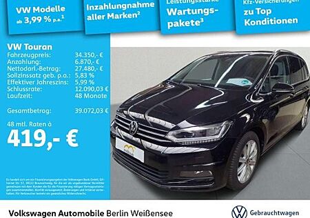 VW Touran Volkswagen 2.0 TDI Highline*AHK*NAV*RFK*LED*7-Sitz*