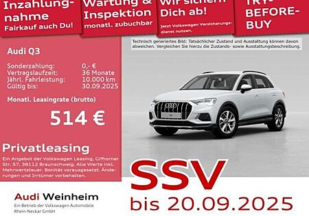 Audi Q3 TFSI LED Plus Kamera Navi S-tronic AHK vorb.