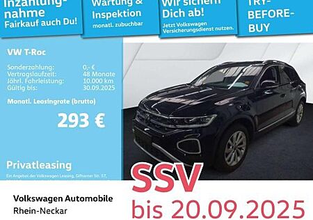 VW T-Roc Volkswagen 1.5 TSI Style DSG Navi AHK LED uvm
