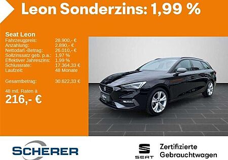 Seat Leon Sportstourer FR 1.5 eTSI DSG Navi Matrix LE