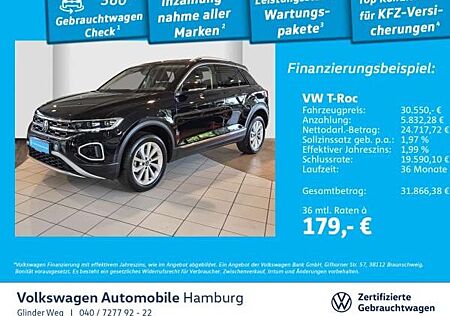 VW T-Roc Volkswagen 1.5 TSI Style DSG AHK LED PDC Sitzhzg