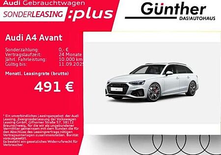 Audi A4 45 TFSI QUATTRO S LINE+WINTERRÄDER+AHK+