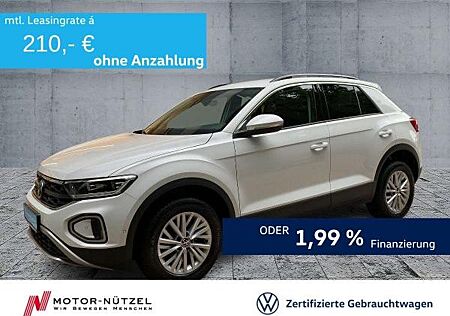 VW T-Roc Volkswagen 1.0 TSI LIFE LEDplus+NAVI+DAB+SHZ+2xPDC+VC