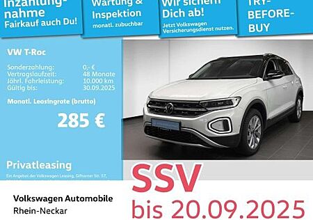 VW T-Roc Volkswagen 1.5 TSI Style DSG Navi AHK LED uvm