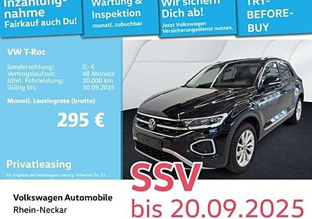 VW T-Roc Volkswagen 1.5 TSI Style DSG Navi AHK LED uvm