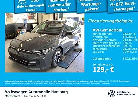VW Golf Volkswagen VIII 1.5 eTSI Goal DSG AHK Navi Cam