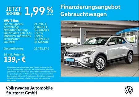 VW T-Roc Volkswagen Life 1.0 TSI Navi LED SHZ PDC