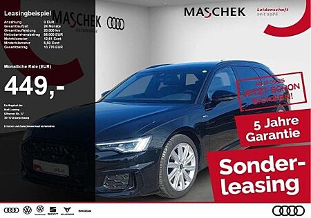 Audi A6 Avant S line 50 TDI AHK Pano Black Matrix Memory A