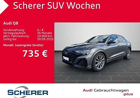Audi Q8 45 TDI qua. MATRIX NAVI AHK LUFT 360°