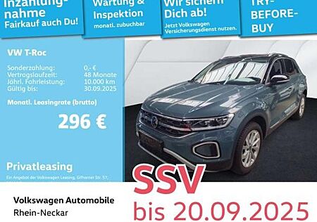 VW T-Roc Volkswagen 1.5 TSI Style DSG Navi AHK LED uvm