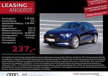 Audi A3 Sportback 30 TFSI ACC NAVI virtual Advanced