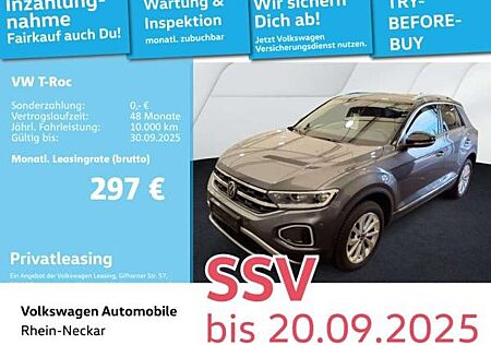 VW T-Roc Volkswagen 1.5 TSI Style DSG Navi AHK LED uvm