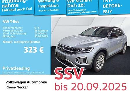 VW T-Roc Volkswagen 1.5 TSI Style DSG Navi AHK LED uvm