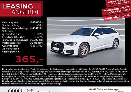 Audi A6 Avant 45 TFSI S line MATRIX AHK ACC HuD 20"