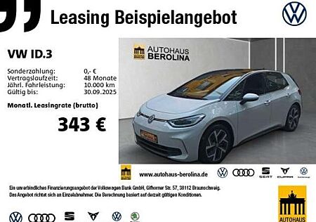 VW ID.3 Volkswagen Pro *WärmeP*R-KAM*ACC*19"*SHZ*