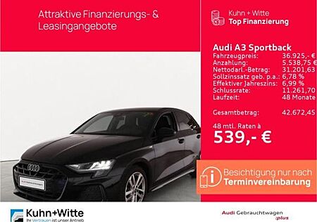 Audi A3 Sportback 35 TDI S line *LED*RFK*SHZ*MMI-Plus*