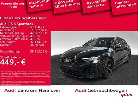 Audi RS3 RS 3 Sportback 2.5 TFSI quattro Head-Up Matrix Kamera RS-Sportabgas.