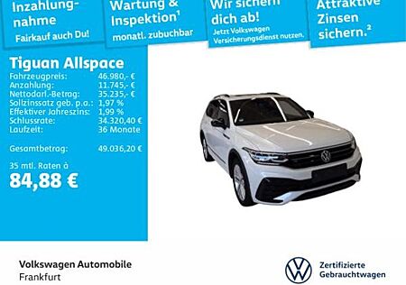 VW Tiguan Allspace Volkswagen 2.0 TDI DSG 4Motion R-Line Navi IQ.Light DCC DAB+ FrontAssist
