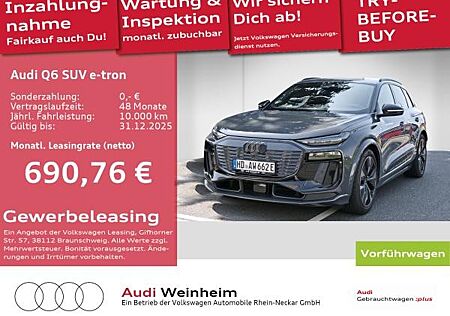 Audi Q6 e-tron performance edition Pano AHV sound uvm
