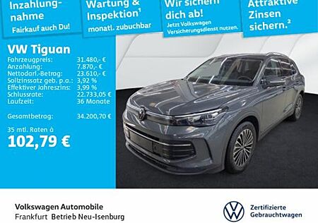 VW Tiguan Volkswagen 1.5 eTSI DSG Life Navi AHK Spurhalteassistent Rückfahrkamera