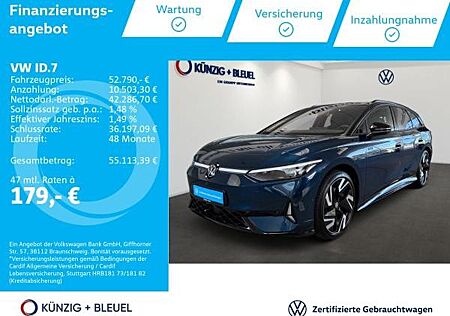 VW ID.7 Volkswagen Tourer GTX 4 M*Nav*AHK*Kam*Pano*Exterieurpaket "Plus"*DCC*