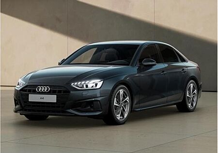 Audi A4 Limousine Advanced 40 TFSI, Matrix-LED, Optikpaket Schwarz, 18 Zoll, Kamera, 8-Fach bereift