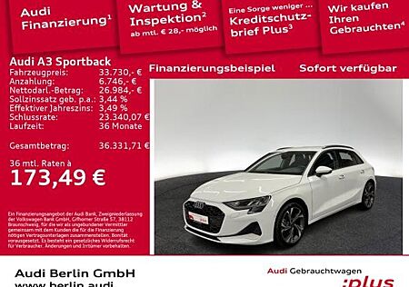 Audi A3 Sportback Advanced 35 TFSI 6-G. RFK AHK NAVI